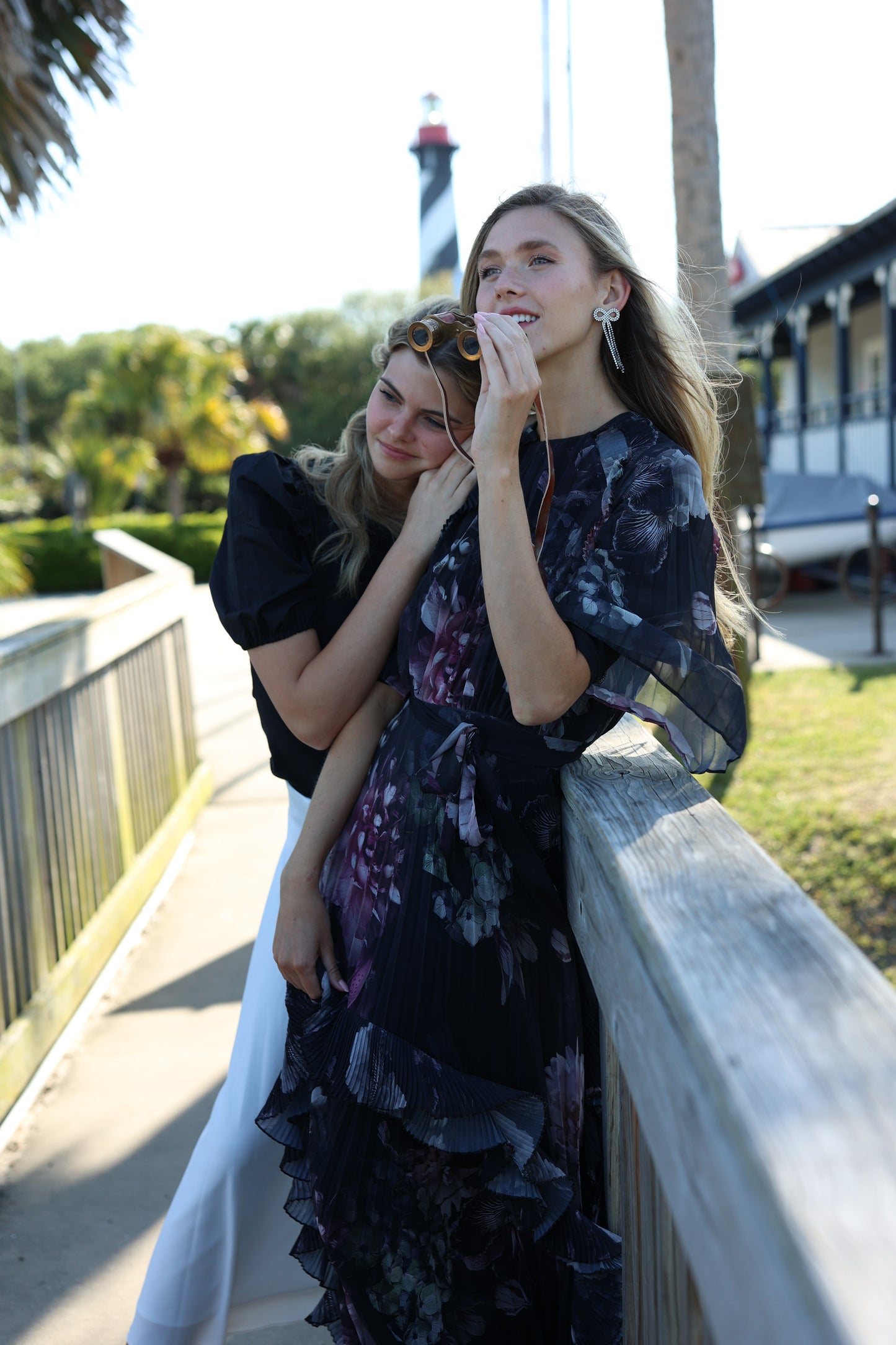 Del Mar Maxi Dress Floral Print