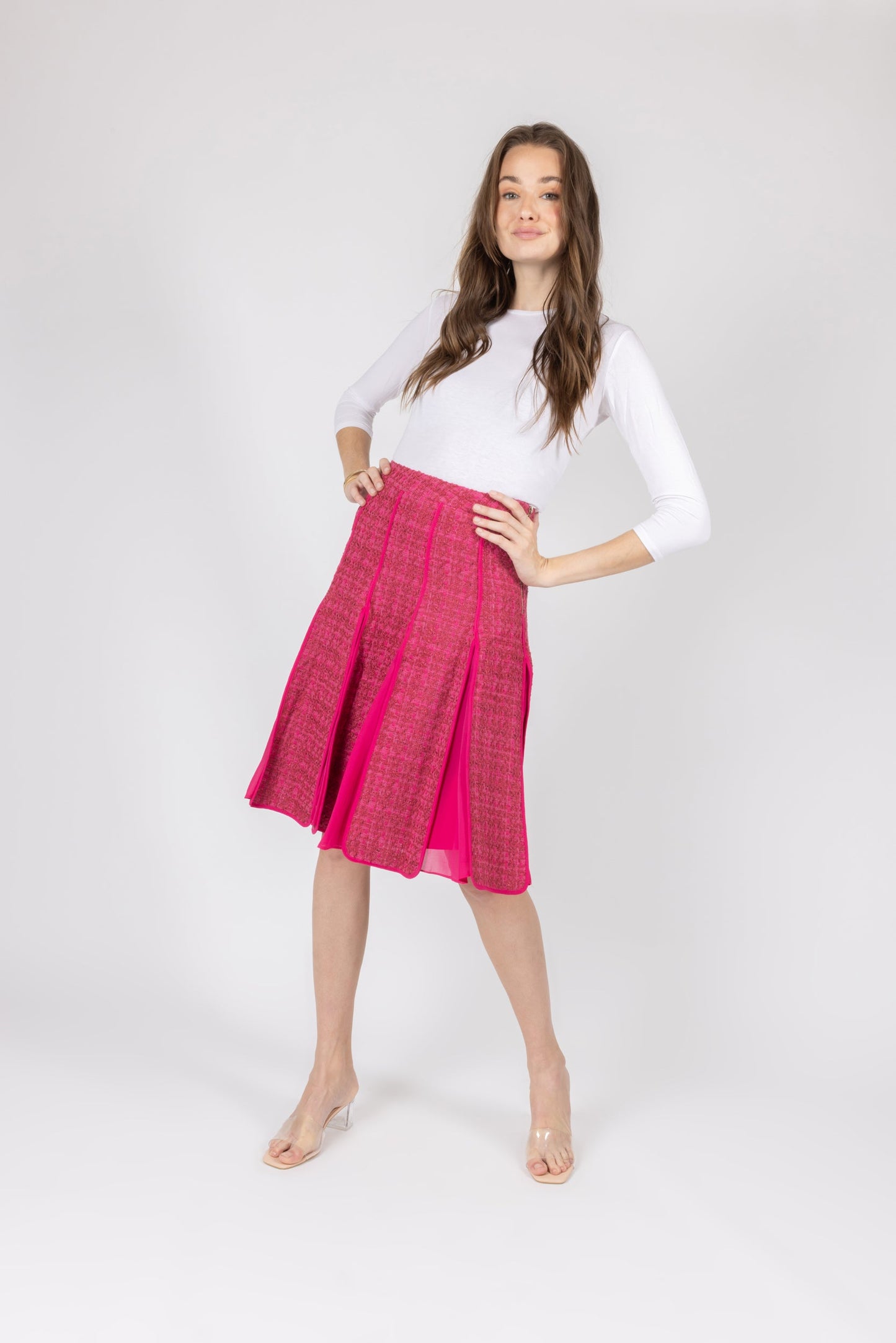 Lisbon Skirt - Black & White